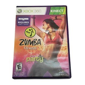 Microsoft Xbox 360 Zumba Fitness Video Game (Complete, 2010)